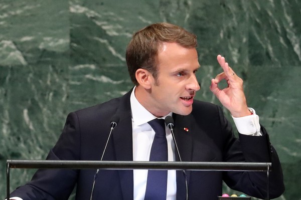 ▲▼法國總統馬克宏（Emmanuel Macron）。（圖／路透）