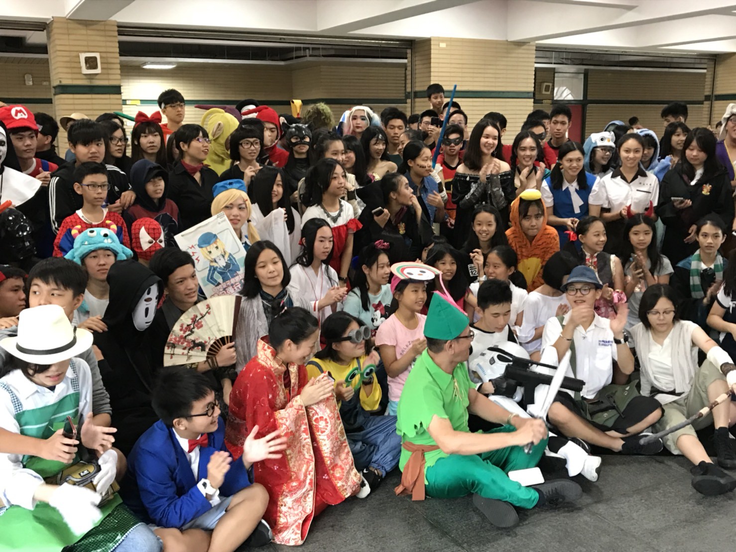 ▲▼政大附中制服週。（圖／記者崔至雲攝）