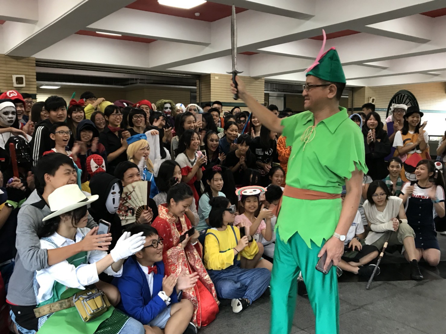 ▲▼政大附中制服週。（圖／記者崔至雲攝）