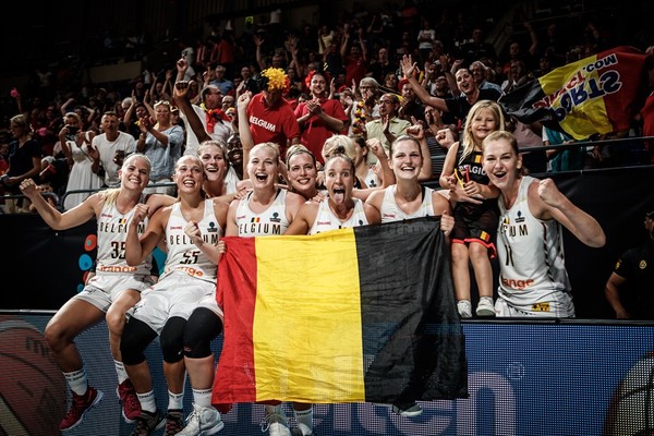 ▲比利時女籃首度參加世界盃就闖進4強賽創造歷史。（圖／取自FIBA官網）