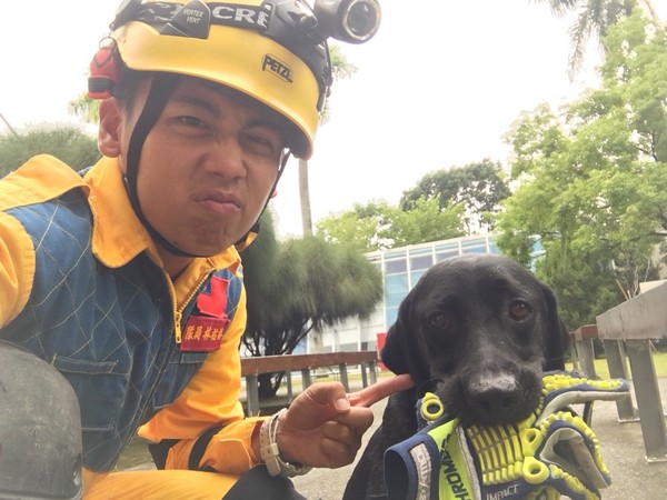 搜救犬票選活動。（圖／翻攝自107年全國消防暨義勇消防人員競技大賽網站）