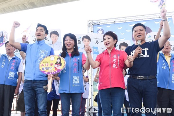 ▲▼盧秀燕批評林佳龍未經烏日鄉親同意就將肉品市場放在這邊，真是欺人太甚。（圖／盧秀燕服務處提供）