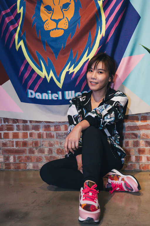 ▲Daniel Wong 2018新款印花運動鞋。（圖／Daniel Wong提供）