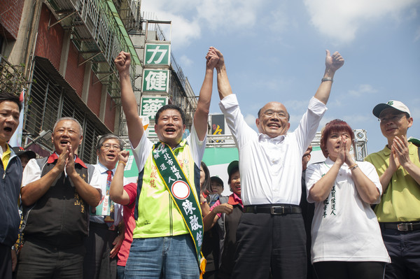 ▲▼蘇貞昌三重與議員聯合競選總部成立             。（圖／蘇辦提供）