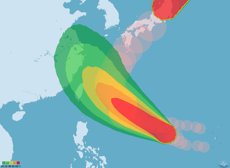 康芮颱風。（圖／氣象局）