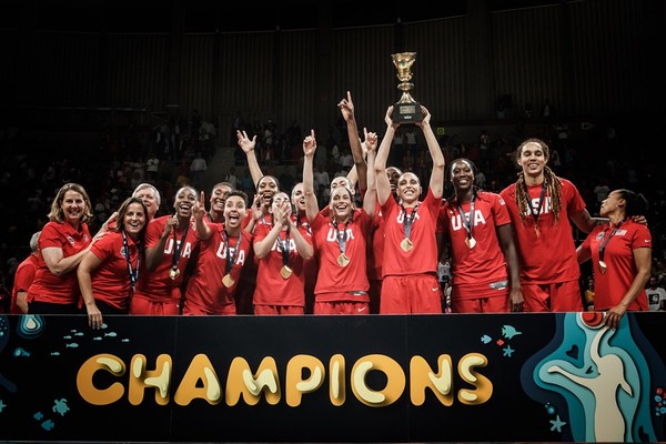 ▲美國拿下世界盃女籃冠軍。（圖／取自FIBA）