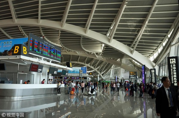 ▲▼桂林兩江國際機場T2航站樓正式啟用。（圖／視覺中國）