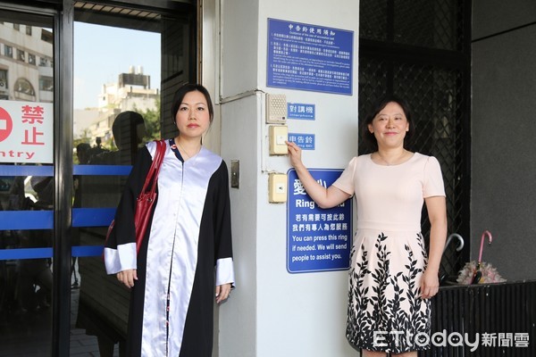 ▲廖婉如2日到台中地檢署按鈴提告3名嘴。（圖／記者陳玉攝）