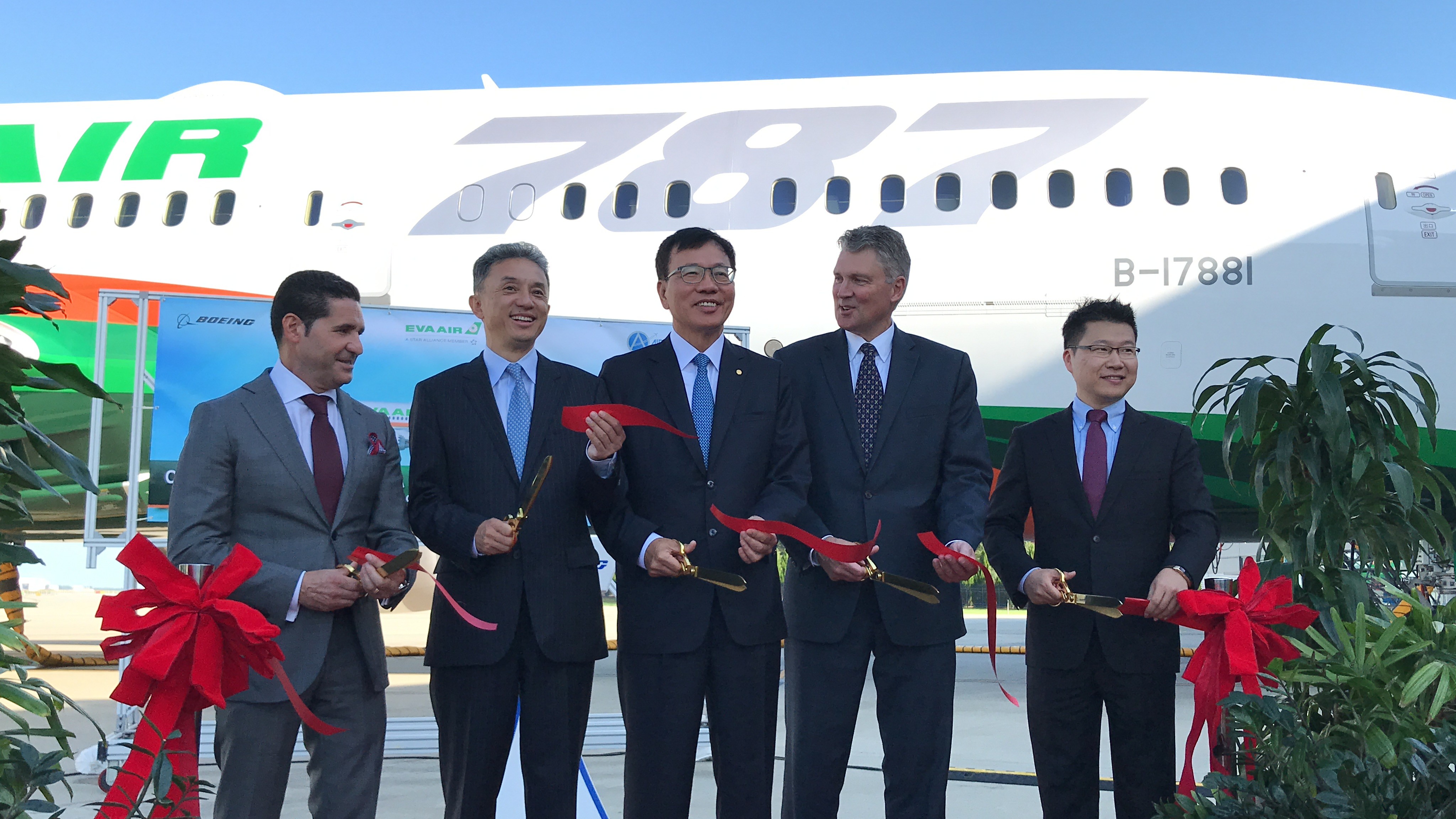 ▲▼長榮航空波音787-9客機交機典禮。（圖／記者賴文萱攝）