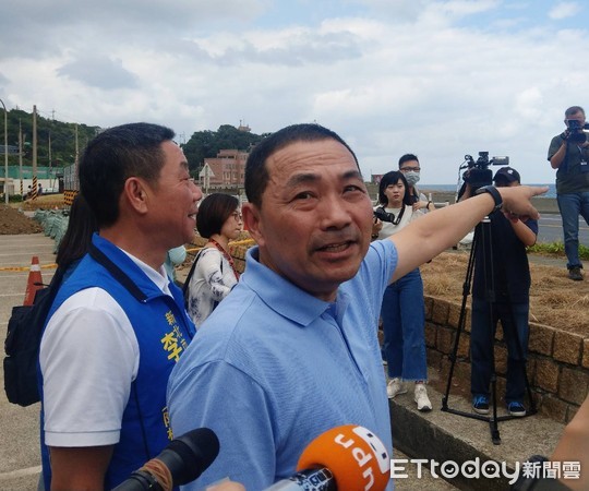 ▲國民黨新北市長候選人侯友宜推觀光新政見。（圖／記者蔣婕妤攝）