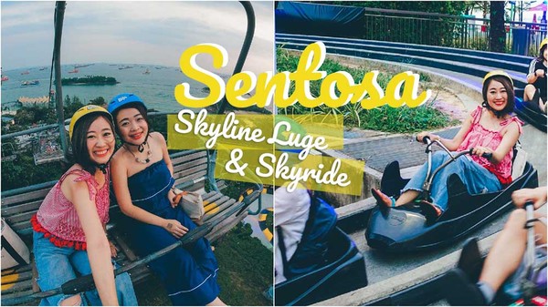 ▲新加坡斜坡滑車、空中吊椅　Skyline Luge Sentosa。（圖／冰蹦拉提供）