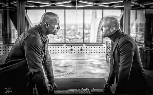 《Hobbs and Shaw》。（圖／翻攝自巨石強森IG）