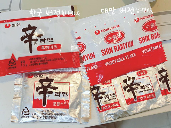 ▲韓國的辛拉麵和台灣的辛拉麵不一樣？（圖／Miss矮提供）