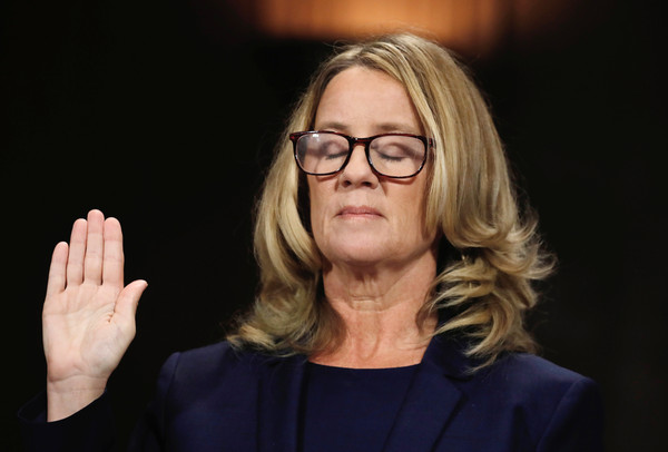 ▲福特教授（Christine Blasey Ford）。（圖／路透）