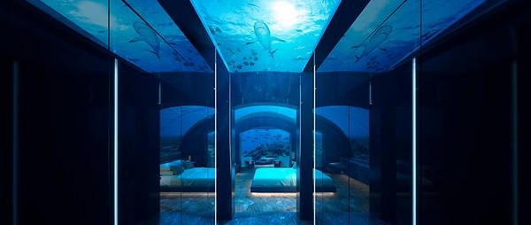 ▲馬爾地夫最新海底旅館。（圖／Conrad Maldives Rangali Island粉絲頁）