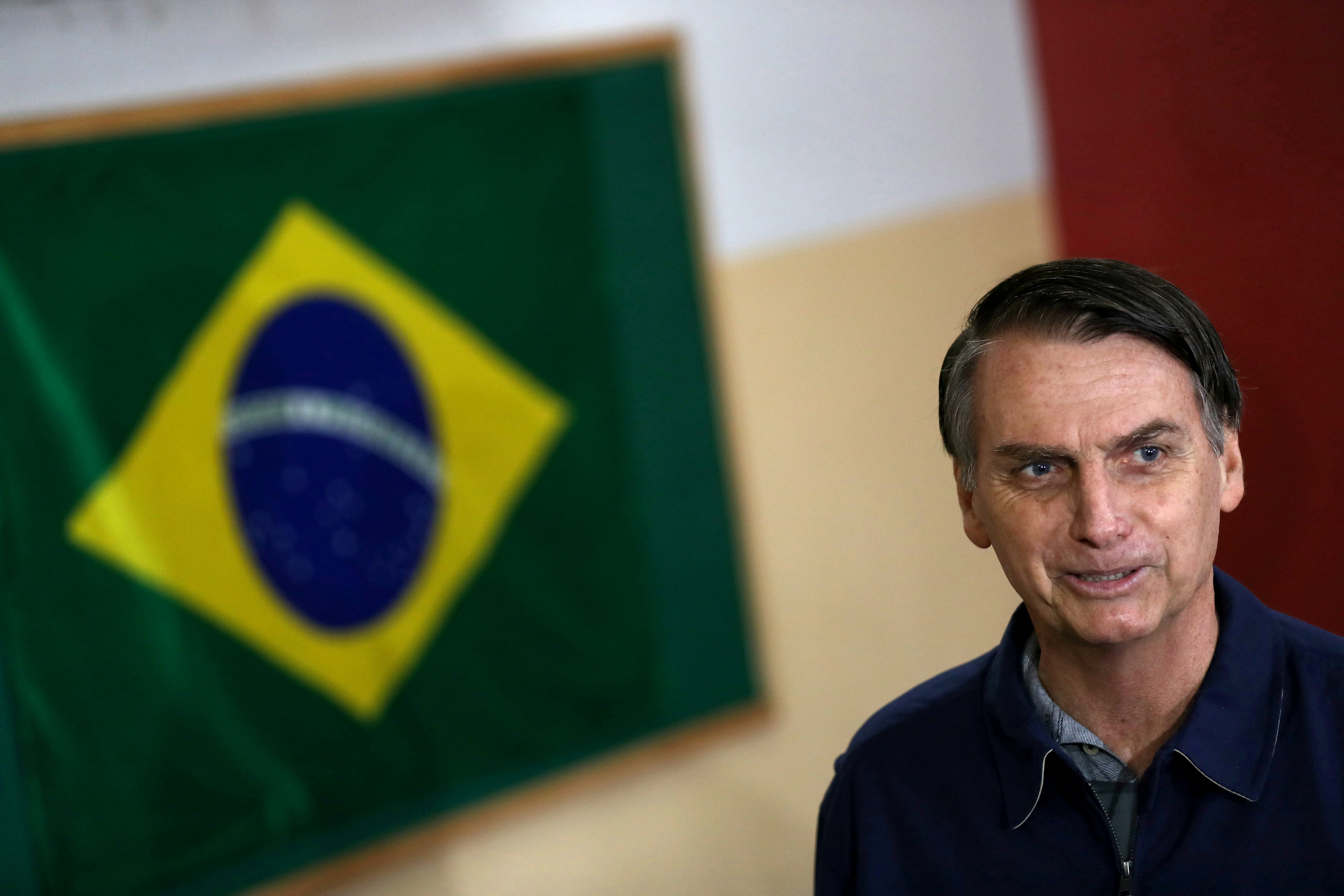 ▲巴西「極右派」總統候選人博爾索納羅（Jair Bolsonaro）。（圖／路透社）