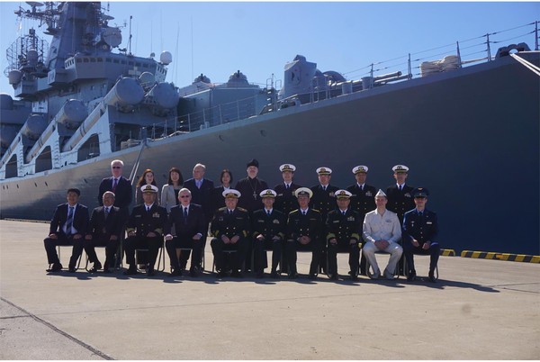 ▲▼瓦良格號訪問北海道，受到海上自衛隊熱烈歡迎。（圖／翻攝自海上自衛隊網站）