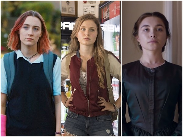 瑟夏羅南（Saoirse Ronan）、艾莉莎斯坎蘭（Eliza Scanlen）、佛羅倫斯佩芝（Florence Pugh）。（圖／《淑女鳥》、《利器》、《惡女馬克白》劇照）