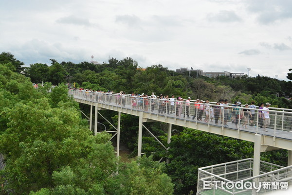 ▲▼彰化縣議員痛批八卦山天空步道如今人潮不再。（圖／記者唐詠絮翻攝）