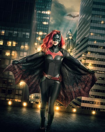 「蝙蝠女俠」露比蘿絲（Ruby Rose）。（圖／《蝙蝠女俠》劇照）