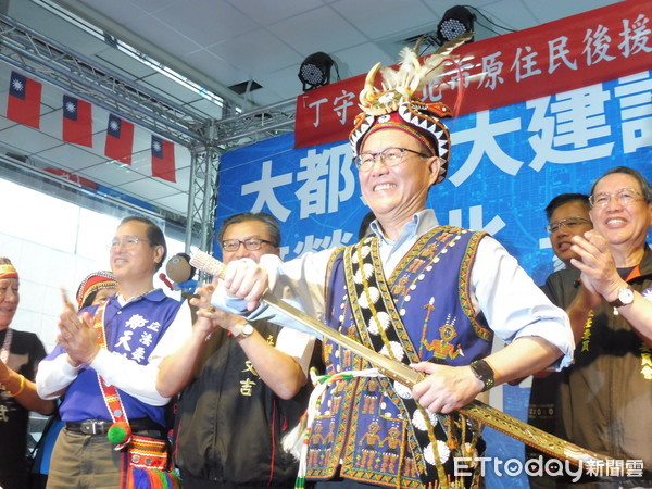 ▲丁守中出席原住民後援會成立。（圖／記者賴于榛攝）