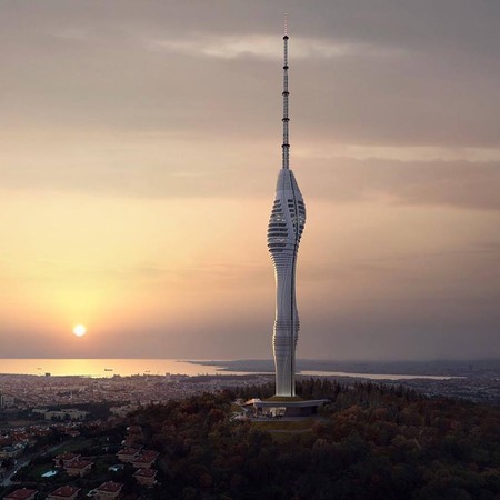 ▲伊斯坦堡新電視塔預計2019年底開幕。（圖／Melike Altınışık Architects - MAA粉絲頁）