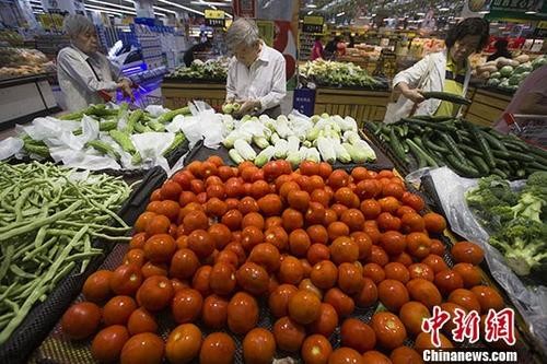 ▲▼大陸蔬菜市場。（圖／翻攝自中新網）