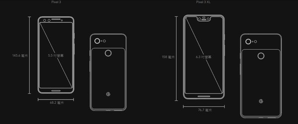 ▲▼Google Pixel 3手機。（圖／翻攝自Google官網）