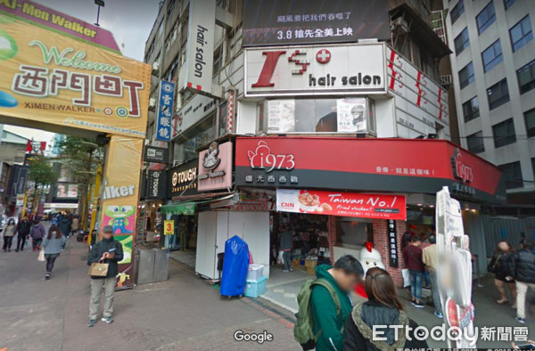 ▲西門町人潮熱絡，非1樓店面夯。（圖／翻攝GoogleMap）