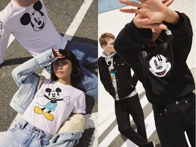 ▲ MICKEY x LEVI’S®聯名系列。（圖／翻攝自LEVI`S）