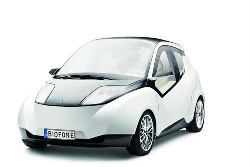 ▲芬蘭製造的「生物概念車」Biofore，車身不再使用鋼鐵，而是用生物材料取代             。（圖／翻攝大陸網站）