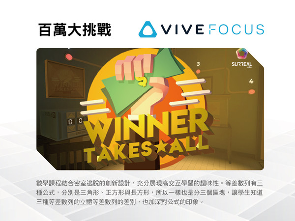 ▲HTC VIVE Pro獲VR大獎，VIVE FOCUS企業版10月底在台上市。（圖／HTC提供）