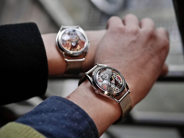 ▲阿喜出席倫敦手錶Mr.Jones Watches、香港腕錶UNDONE在台上市活動（圖／品牌提供）