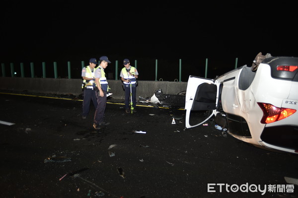 ▲▼ 國道1號下營段再傳死亡車禍。（圖／記者洪正達攝）