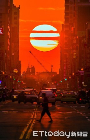 ▲▼媲美紐約「曼哈頓懸日」的奇景，11月11日將在高雄上演！（圖／取自高雄市觀光局網站／張忠義提供）