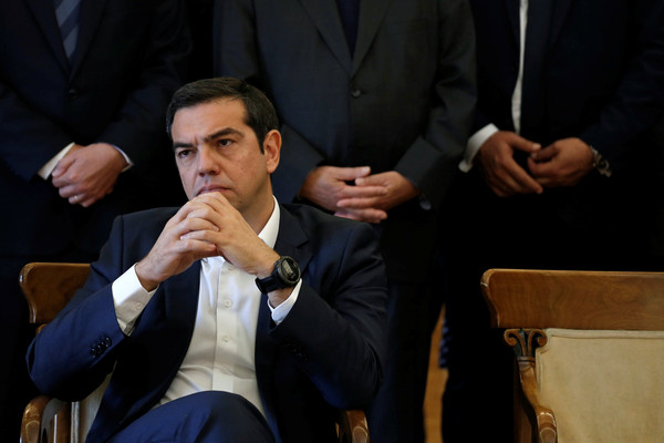 ▲▼希臘總理齊普拉斯（Alexis Tsipras）接下外交部長的工作。（圖／路透）