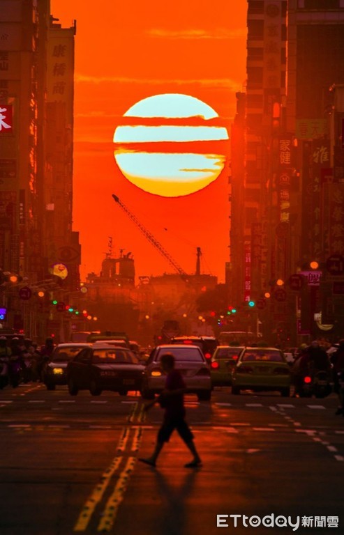 ▲▼媲美紐約「曼哈頓懸日」的奇景，11月11日將在高雄上演！（圖／取自高雄市觀光局網站／張忠義提供）