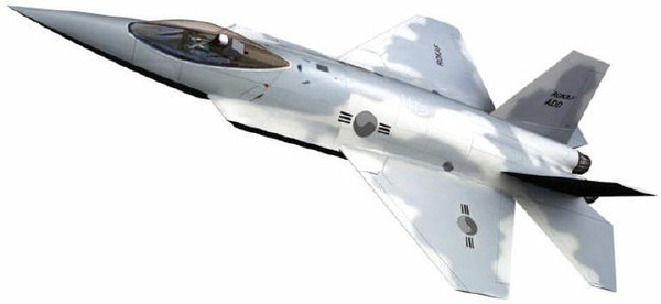 ▲▼南韓和印尼合作開發的KF-X示意圖。（圖／翻攝自南韓空軍）
