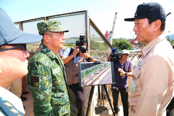 李總長視導國軍救援任務　肯定官兵聞聲救難精神