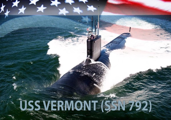 ▲▼維吉尼亞級核動力攻擊潛艦佛蒙特號。（圖／翻攝自美國海軍官網）