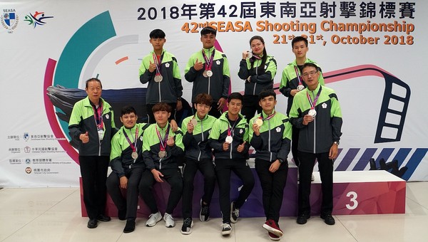 ▲第42屆東南亞射擊錦標賽首日中華隊便拿下一金六銀二銅的佳績。（圖／主辦單位提供）