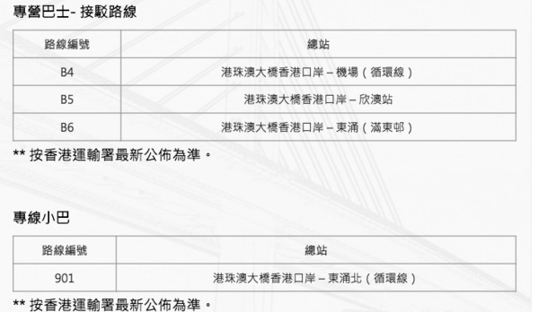 ▲港珠澳大橋口岸接駁。（圖／翻攝自港珠澳大橋官網）