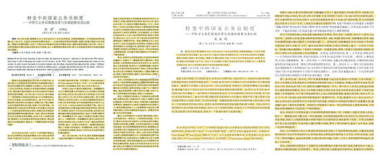 ▲梁瑩的一些論文和其他人的論文存在大量雷同之處。（圖／翻攝自中國青年報）