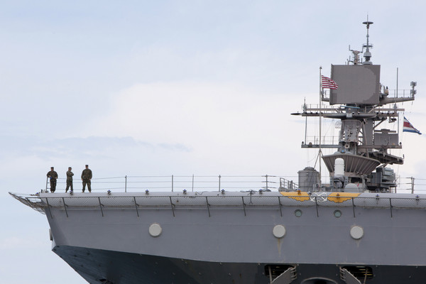 ▲▼硫磺島號（USS Iwo Jima）。（圖／達志影像／美聯社）