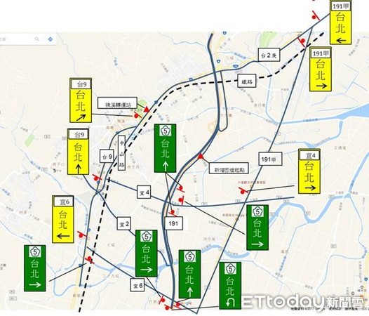 ▲▼國5增設宜四匝道於28日下午3時通車，請民眾多加利用俾分散車流。（圖／記者游芳男翻攝，下同）