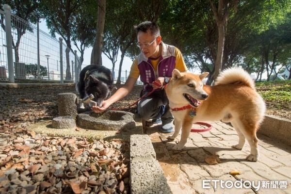 ▲桃園市寵物友善專區聯合啟用，提供毛小孩更多運動空間。（圖／桃園市政府提供）