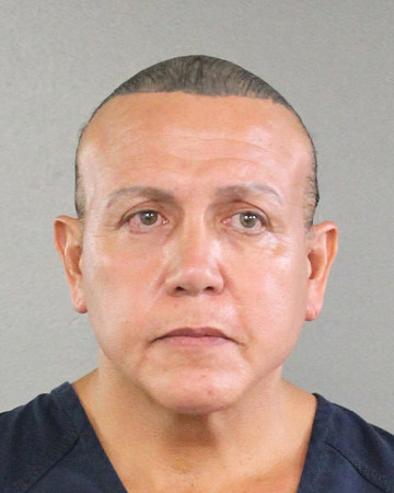 ▲▼炸彈包裹事件／警方逮捕嫌犯賽亞克（Cesar Sayoc）。（圖／路透社）