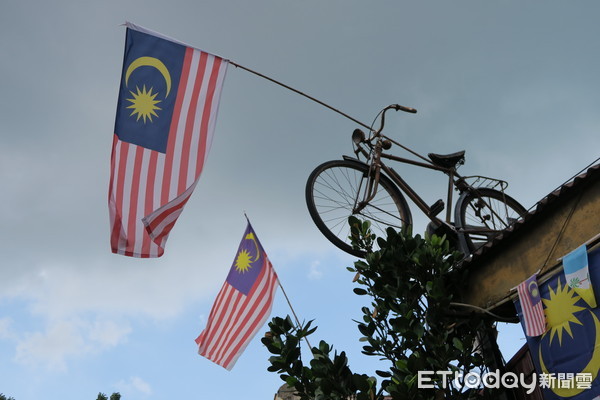 ▲▼馬來西亞,國旗。（圖／記者馮建棨攝）