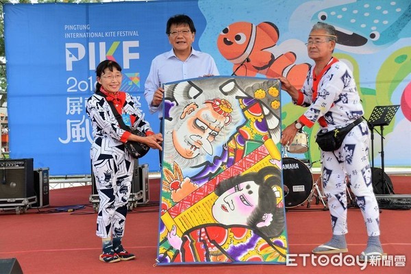 ▲2018屏東國際風箏節，相招來放風吹。（圖／記者陳崑福翻攝）