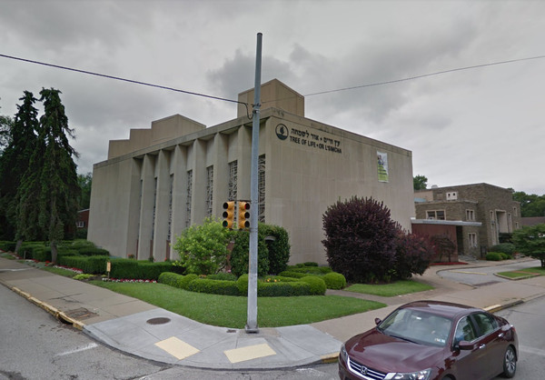 ▲▼匹茲堡生命之樹猶太教堂。（圖／翻攝Google Maps）